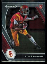 2021 Panini Prizm Draft Picks Collegiate #160 Tyler Vaughns