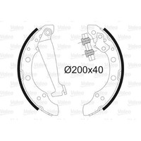 Valeo 562080 Bremsbackensatz FüR Seat VW Skoda