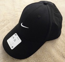 NIKE Dri-Fit Men's Club Cap Adjustable L/XL Adult BLACK NEW