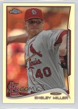 2014 Topps Chrome Refractor Shelby Miller #143 l8x