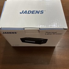 JADENS Bluetooth Thermal Label Printer 4x6 Wireless USB – Tested Excellent Used