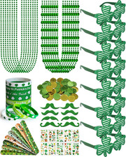 188 Pcs St. Patrick'S Day Accessories Party Favor Set,St Patricks Day Decoration