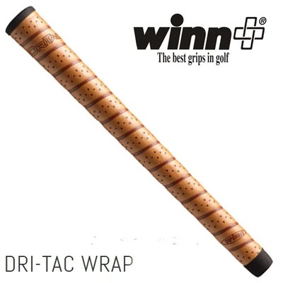 Winn MIDSIZE +1/16th Dri-Tac Wrap Grips COPPER 6DTWR-CP