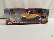 Jada Toys WWE Macho Man Randy Savage & 1973 Ford Bronco 1/24 Scale