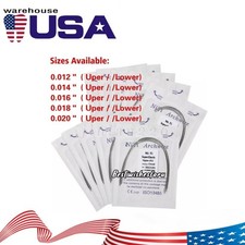 10 packs Arco de Alambre Su Dental Ortodoncia Redondos Niti Arch Wire Ovoid