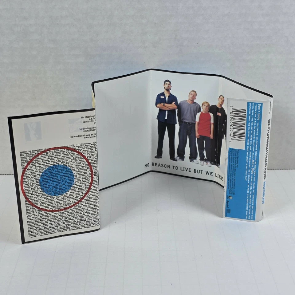 Bloodhound Gang - Hooray  Cassette Tape Original Like Bramd New HTF RARE Foto 4 de 4