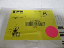 LOT OF 27 PARKER 4-2 FBZ-B CPI MALE CONNECTOR NSMP