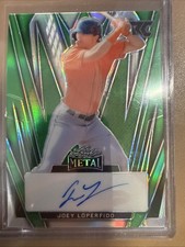 2024 Leaf Metal - Autographs Joey Loperfido #BA-JL1 Green Lava /6 (AU, RC)