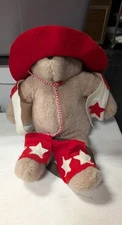 Paddington Bear With Red Hat - Stuffed Animal Plush