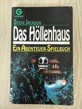 Das Höllenhaus, Fighting Fantasy, Steve Jackson Fantasie Abenteuer Spielbuch RAR