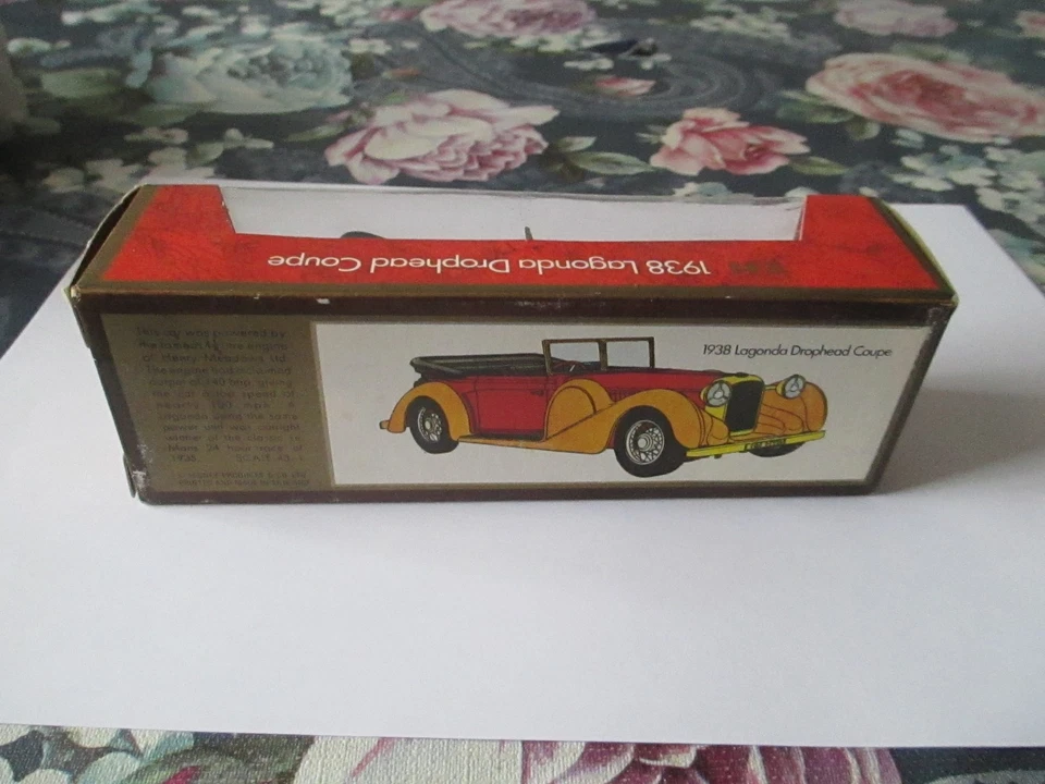 voiture 1/43e Matchbox models of Yesteryear  en boite Y11 Lagonda Coupe 1938 - Photo 2/2