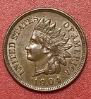 1904 Indian Head Cent, About Uncirculated, AU.