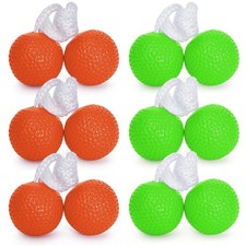Ladderball Balls Set Replacement Ladder Toss Game Balls Soft Golfballs Safe f...