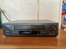 Sharp VC-M303 VHS VCR Video Cassette Player No Remote Control Tested Working