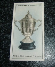 Churchman - Sporting Trophies No14 - The Army Rugby Union Cup