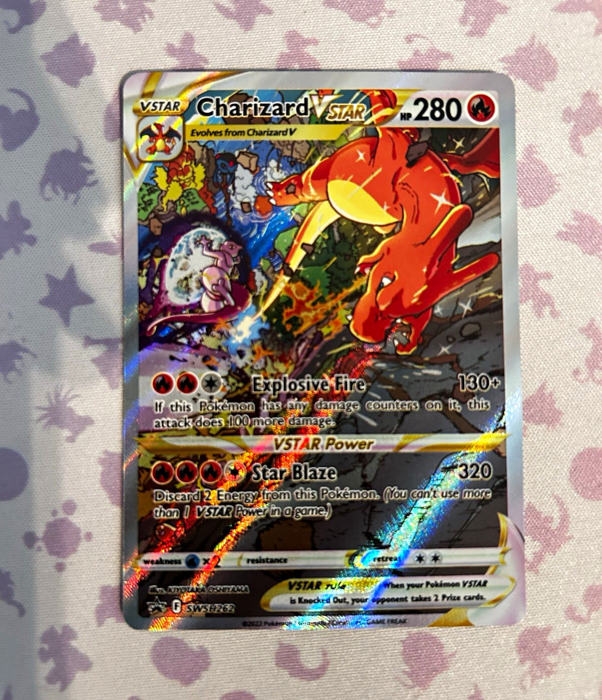 Charizard VSTAR Pokémon Card SWSH262
