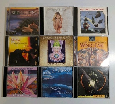 Lot of 9 New Age CD's Enigma John Tesh Victoria Secret & more
