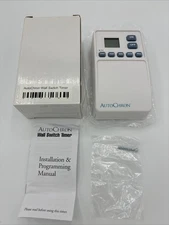 Autochron Timer Wireless Wall Switch Toggle Control Program Button Security NEW