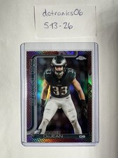 Topps 2025 Chrome-Cooper DeJean Leather Philadelphia Eagles #252 Football Card
