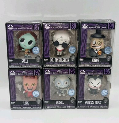 Funko Minis Nightmare Before Christmas Bundle X6 Boxed Special Edition Figuren
