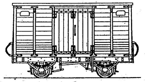 Dundas Models DM72 Tralee and Dingle Railway Butter Van Kit OO9 Gauge