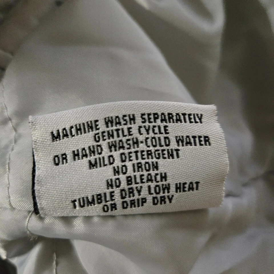 KC Collections Womens Puffer Coat Light Gray Quilted Warm Winter Size 1X - Image 3 of 4