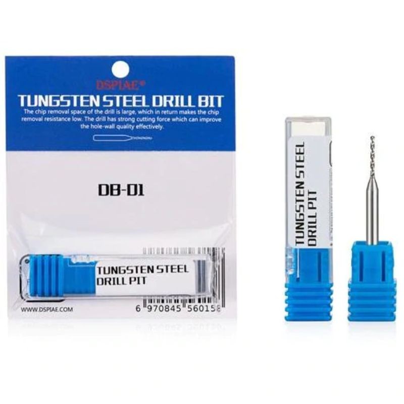 Сверло из вольфрамовой стали DSPIAE DB-01 со штифтовыми тисками диаметром 18 мм для пластиковых моделей 1690₽