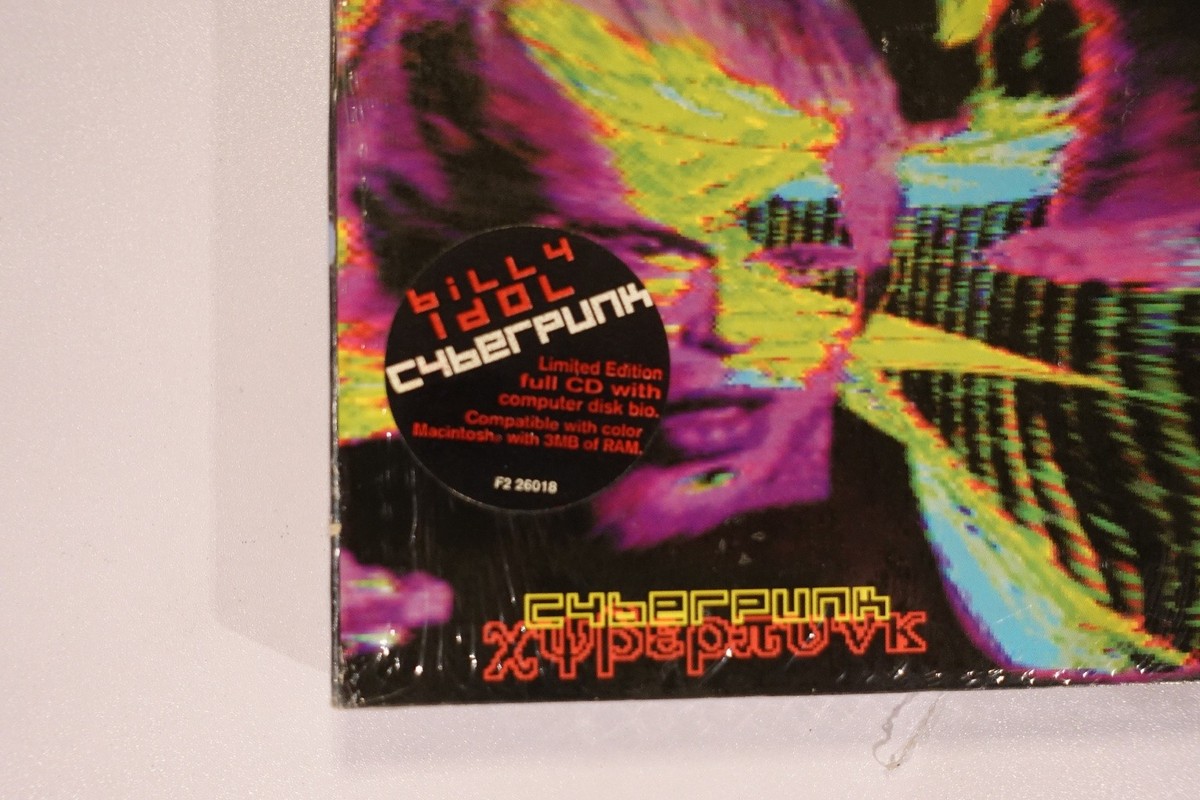 Billy Idol - Cyberpunk CD + 3.5