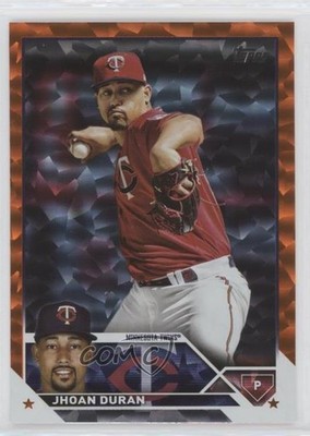 2023 Topps Series 1 Orange Foil /299 Jhoan Duran #218 0g27