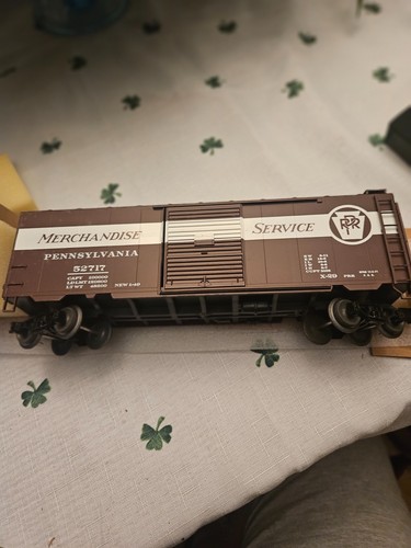 Weaver Ultra Line Pennsylvania PRR Mercancía Boxcar PS-1 #52717 3-Rail #3089 | Zustand: New
