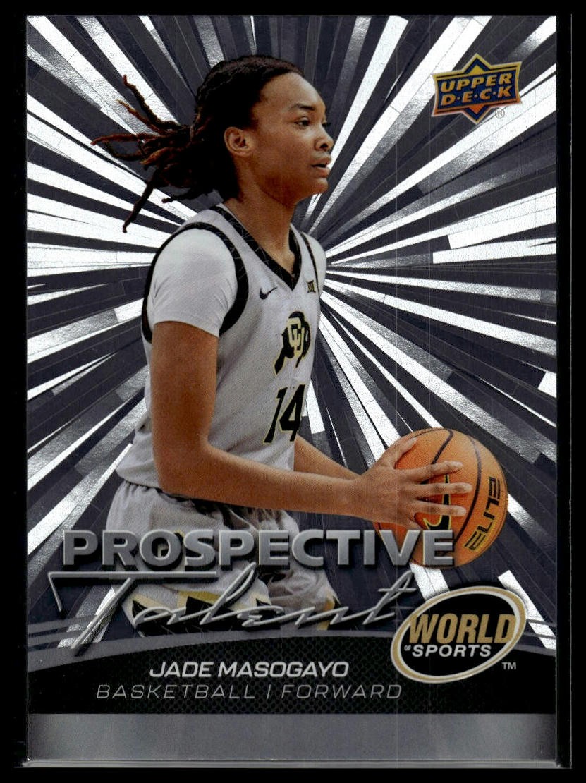 2026 Upper Deck Volume II #386 Jade Masogayo Prospective Talent Outburst Foil
