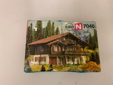 Kibri 7040 Spur N Bausatz Chalet Beckenried OVP mit Wasserschaden