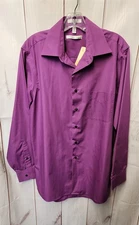 Geoffrey Beene Men's Size M Purple Shirt
