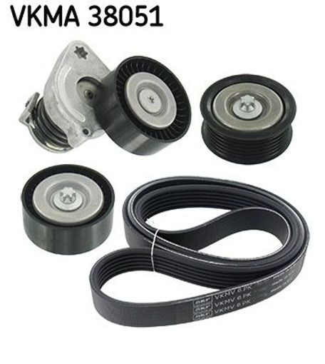 SKF SWEDEN VKMA 38051 V-Ribbed Belt Set for MERCEDES-BENZ - Image 18