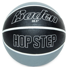Gray Baden Hop Step 28.5  Basketball   Intermediate Size Size 6 Indoor/Outdoor
