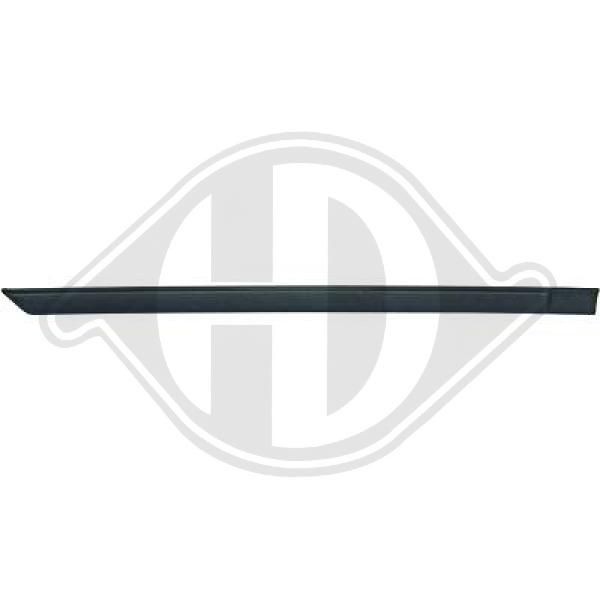 Zier Schutzleiste TÜR Hinten Links Diederichs 1804423 FÜR Opel-image