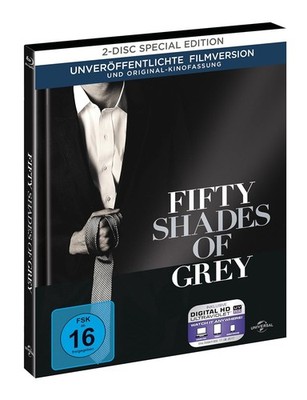 Fifty Shades of Grey - Geheimes Verlangen [Digibook, 2 DVDs] ***Neu & OVP***