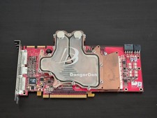 AMD ATI Radeon HD 2900 XT With Danger Den Water Block - Vintage Water Cooling