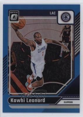 2024-25 Panini Donruss Optic Aqua Prizm 225/225 Kawhi Leonard #141 14mf