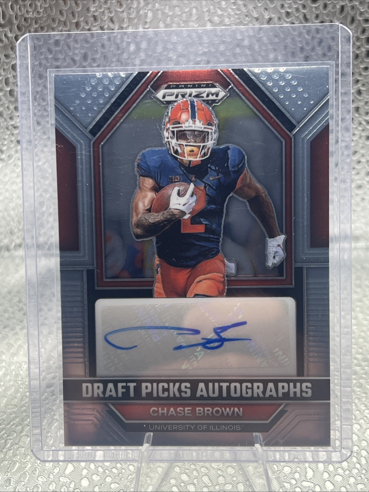 Chase Brown Panini Prizm Draft Picks Draft Picks Autographs #DPACHB Base
