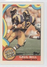 1989 Topps 1000 Yard Club Greg Bell #8 1f9j