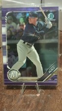 2019 Bowman Chrome Corey Ray Purple Refractor /250 #BCP-207 Brewers Prospect