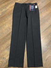NEW Chaps Men's Suit Separate Pants Stretch Wool Blend Black 36x34 Performance