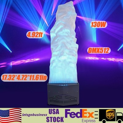 130W Fake Fire Flame Light Multiple Colors LED Flame Lamp DMX512 Mode Light
