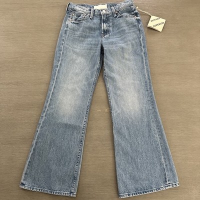 MOTHER The Bookie Flood High Rise Jeans Sz 24 Deans List NWT $268 SEE NOTE