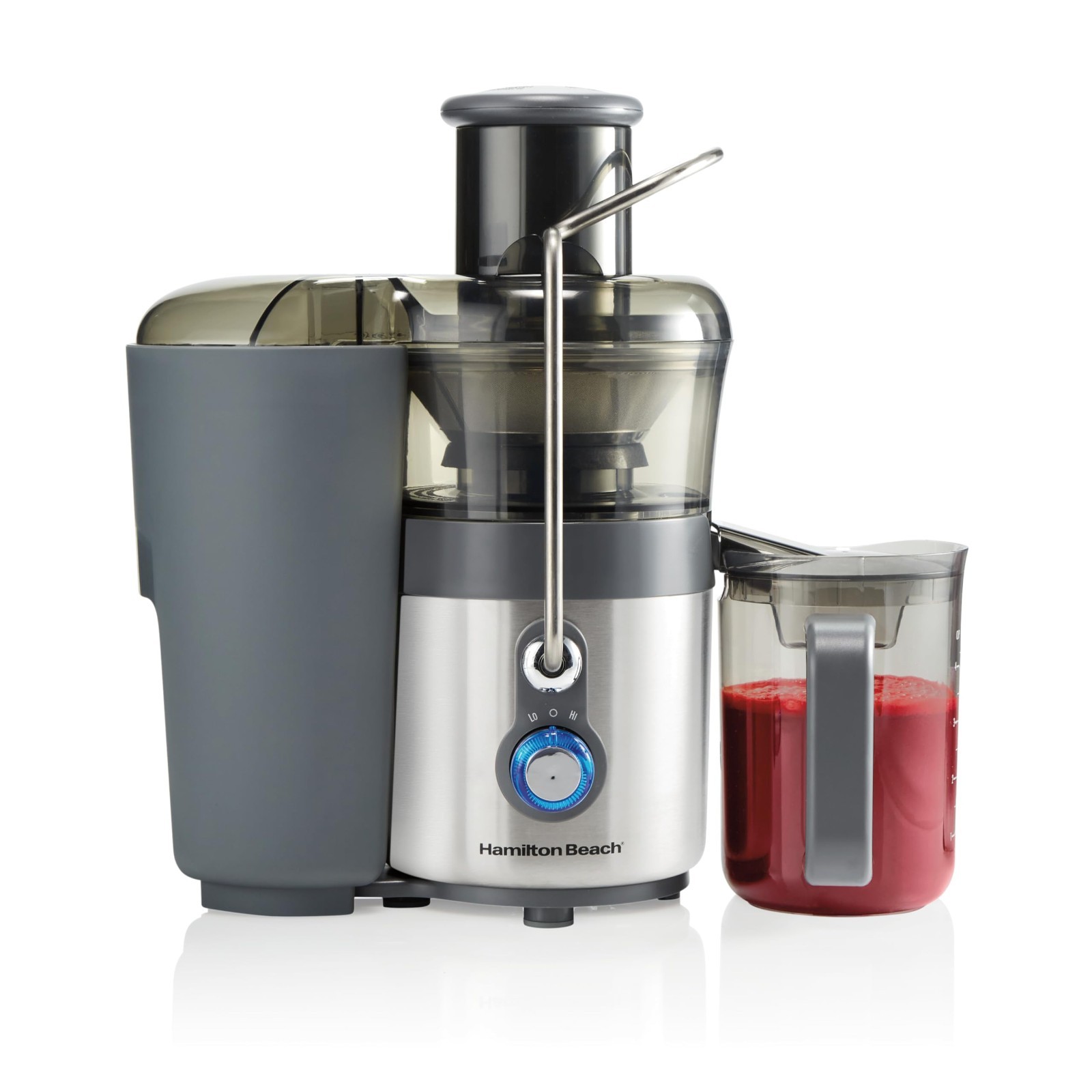 Hamilton Beach Juicer Machine, Centrifugal Extractor, Silver (67850)