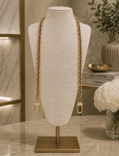 Louis Vuitton 44  Gold Chain Strap 9mm Replacement Crossbody Shoulder