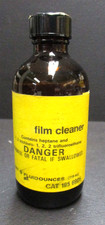 KODAK FILM CLEANER Cat 195 6986 4 oz Bottle full VINTAGE