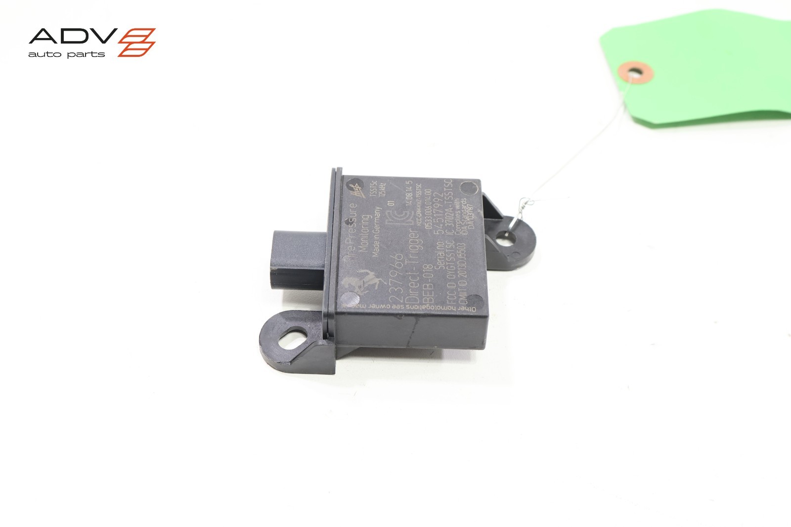 2015 FERRARI CALIFORNIA T REAR RIGHT TIRE PRESSURE MONITOR SENSOR MODULE OEM