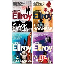 L.A. Quartet Series 4 Books Collection Set By James Ellroy The Big Nowhere